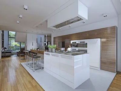 Rang hood için 900CFM-Double giriş santrifüj fan