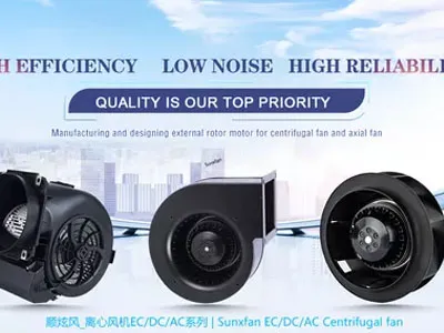 Çift giriş vorteks santrifüj fanlarının yükselişi