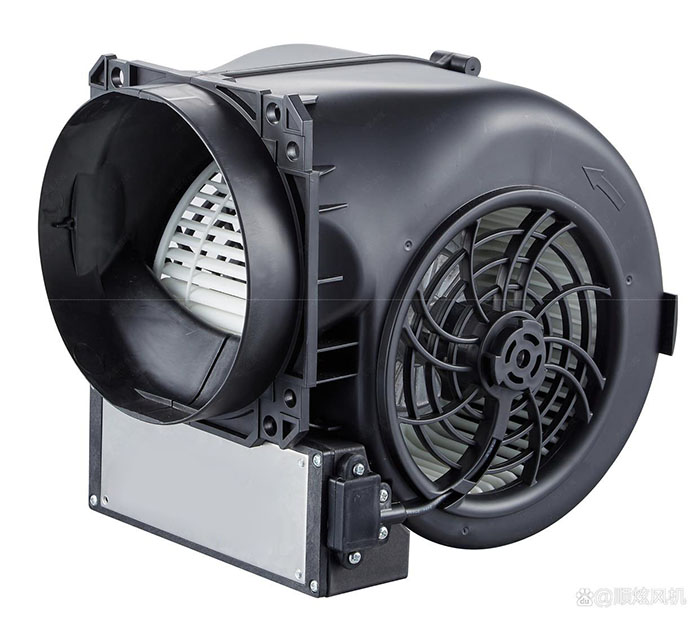 What are the advantages of Ventilation System using EC Double inlet Centrifugal fan?