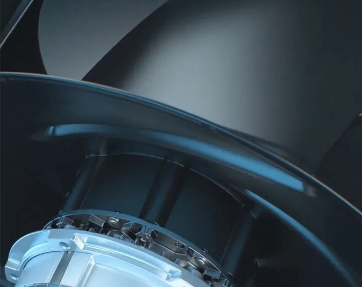 Geriye dönük kavisli santrifüj fanların özelliği