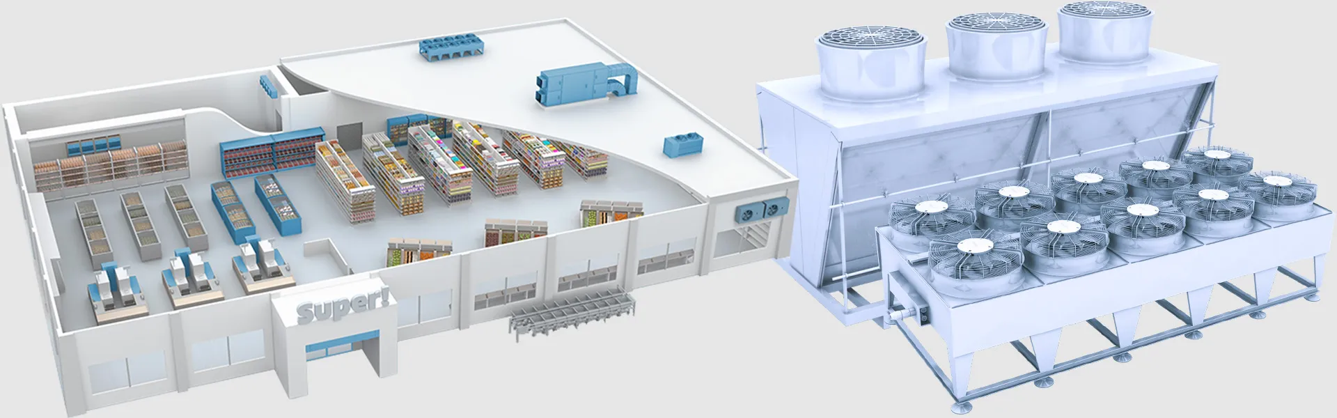 Satılık hava soğutucu Fan